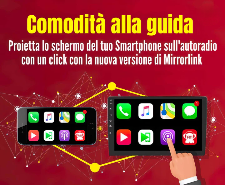 AUTORADIO NAVIGATORE 9" Seat Altea 2006 in poi ANDROID 13- 4GB RAM 64GB ROM IPS DSP CARPLAY