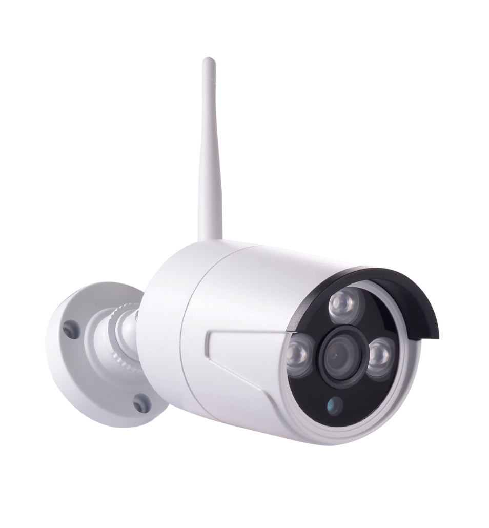 VIDEOSORVEGLIANZA ESTERNO WIRELESS DVR NVR 4 CANALI 4 TELECAMERE WIRELESS