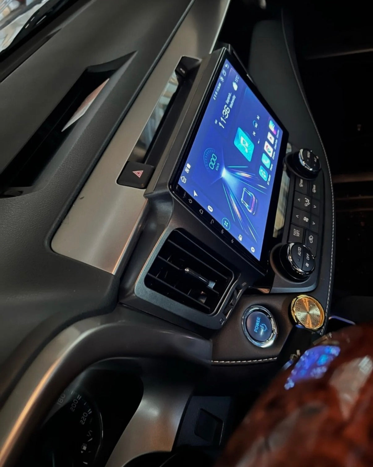 Rav4 2017 /9” Pollici - Mascherina Inclusa - Autoradio 2 Din Android Auto + Carplay / Stereo Touch 8/256GB | Navigatore GPS + Bluetooth + Wifi Ventola raffreddamento