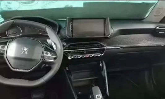 Peugeot 208 -2021| 9”pollici - Mascherina inclusa Autoradio 2 Din Android auto + Carplay / Android auto Stereo Touch 4/64gb | Navigatore GPS + Bluetooth + Wifi + centrlina canbas per recupero dei comandi al volante + retrocamera