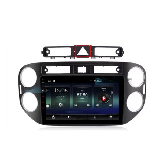 Golf plus 2010| 9 Pollici - Mascherina Inclusa - Autoradio 2 Din Android Auto + Carplay / Stereo Touch 4/64GB | Navigatore GPS + Bluetooth + Wifi