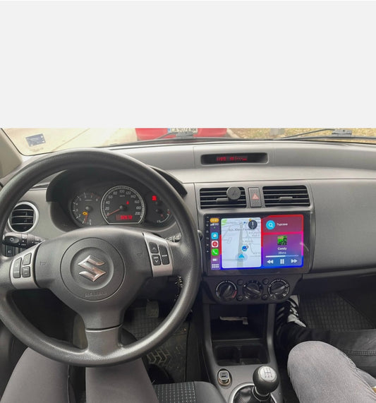 Suzuki Swift anno 2009  | 9 Pollici - Mascherina Inclusa - Autoradio 2 Din Android Auto + Carplay / Stereo Touch 2/32gb | Navigatore GPS + Bluetooth + Wifi