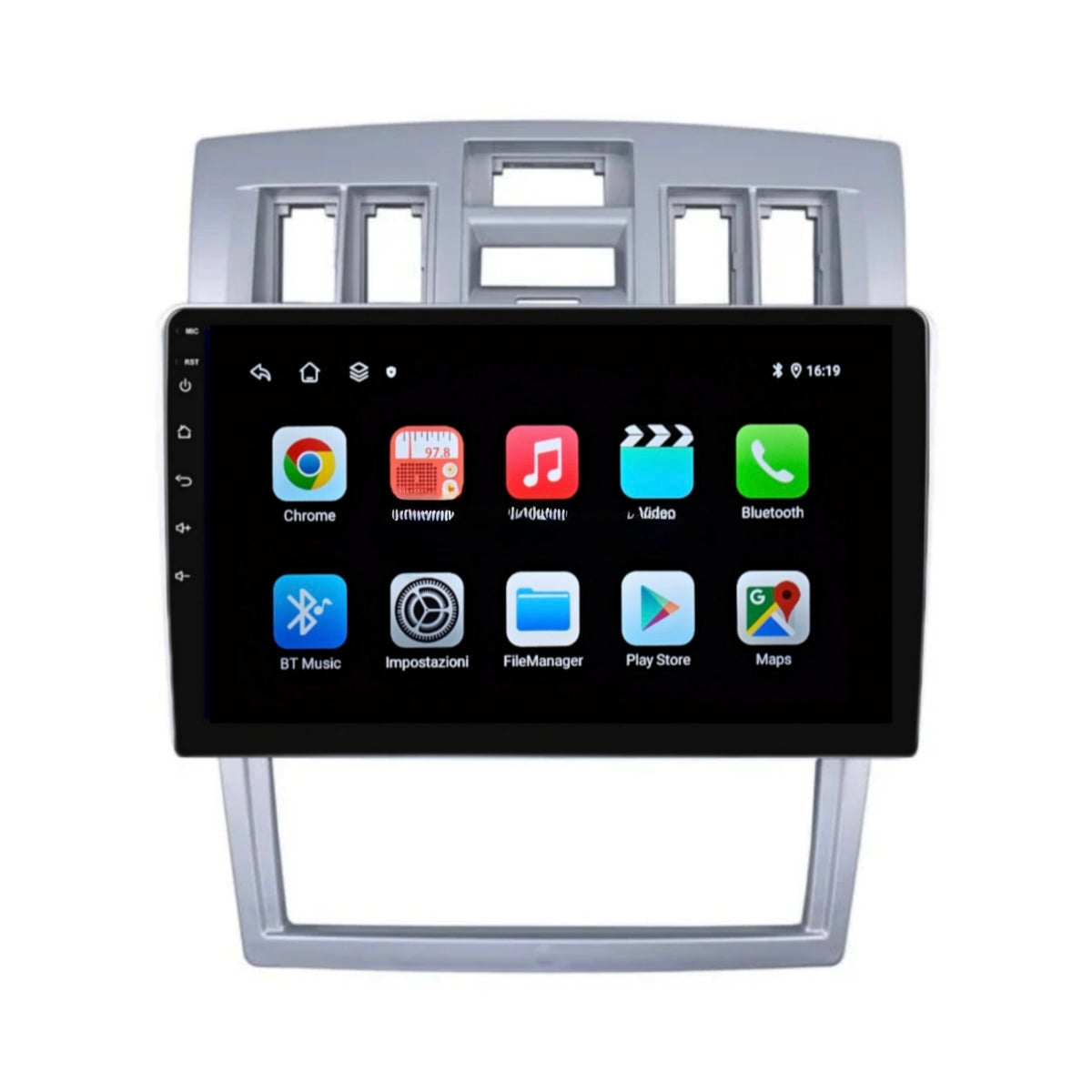 Hyundai coupè9 Pollici - Mascherina Inclusa Autoradio 2 Din Android Auto + Carplay / Volkswagen Stereo Touch 2/64gb | Navigatore GPS + Bluetooth + Wifi