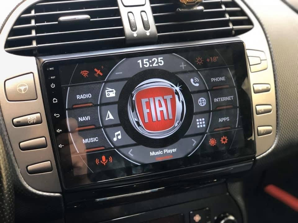 Fiat Bravo (2007/2013) | 9 pollici | Mascherina Inclusa - Autoradio 2 Din Android auTouch | Navigatore GPS + Bluetooth +  - 8-256GB + Carplay / Stereo