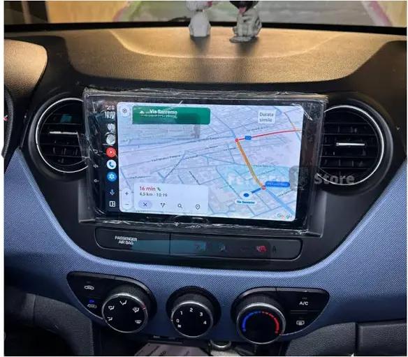 Autoradio  Hyundai i10 2015 in poi in poi |  9"   |   |   Android   |   Bluetooth   |   CarPlay   |   Android   Auto   |  4-64GB  Ram
