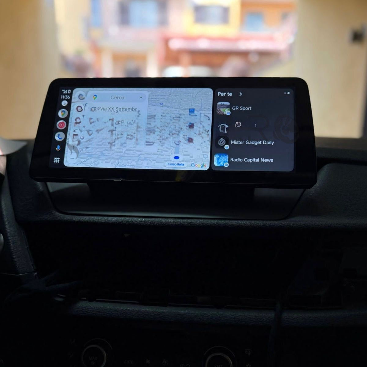 BMW x1  | 12.3” anno 2009-2015 P - Mascherina Inclusa Autoradio 2 Din Android Auto + Carplay / Stereo Touch 2/64gb - 4/64gb | Navigatore GPS + Bluetooth + Wifi