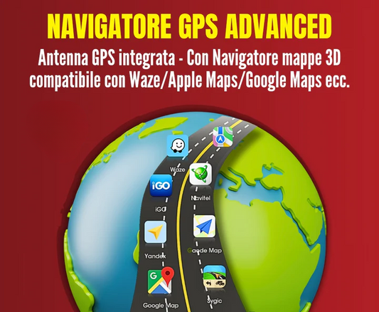 Autoradio  Hyundai i10 2015 in poi in poi |  9"   |   |   Android   |   Bluetooth   |   CarPlay   |   Android   Auto   |  4-64GB  Ram