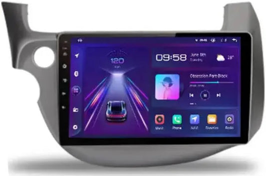 Honda jazz  | 9” Pollici - Mascherina Inclusa - Autoradio 2 Din Android Auto + Carplay / Stereo Touch  | Navigatore GPS + Bluetooth + Wifi