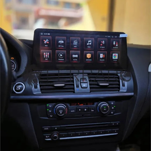 BMW x3 f25  12.3” Pollici - Mascherina Inclusa Autoradio 2 Din Android Auto + Carplay / Volkswagen Stereo Touch  | Navigatore GPS + Bluetooth + Wifi 4-64Gb recupero comandi al volante