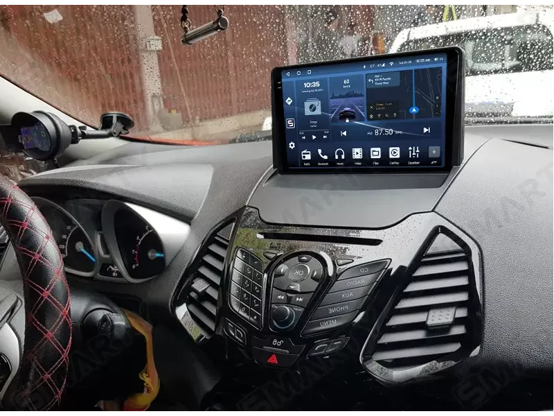 Ford eco sport | 9 Pollici - Mascherina Inclusa - Autoradio 2 Din Android Auto + Carplay / Mk3 Stereo Touch 2/64gb | Navigatore GPS + Bluetooth + Wifi