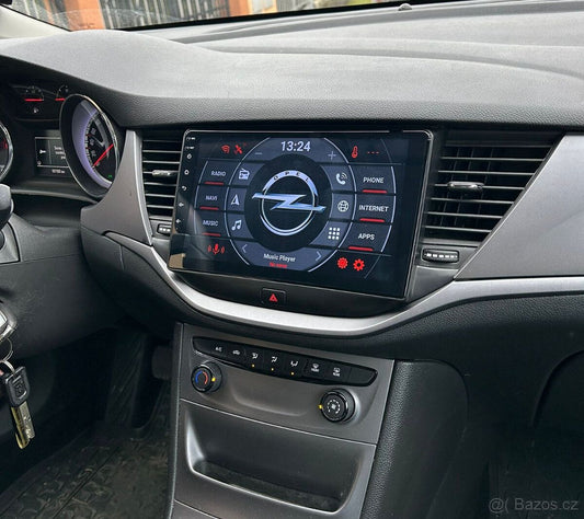 Opel mokka 2017 | 9 Pollici - Mascherina Inclusa - Autoradio 2 Din Android Auto + Carplay / Stereo Touch 2/32gb | Navigatore GPS + Bluetooth + Wifi