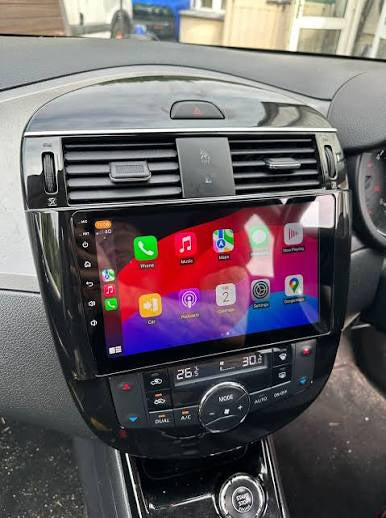 Nissan pulsar 9” Pollici - Mascherina Inclusa - Autoradio 2 Din Android Auto + Carplay / Stereo Touch 8/256GB | Navigatore GPS + Bluetooth + Wifi