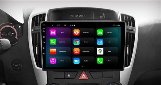 Kia venga 2011> / 9” Pollici - Mascherina Inclusa - Autoradio 2 Din Android Auto + Carplay / Stereo Touch 8/256GB | Navigatore GPS + Bluetooth + Wifi