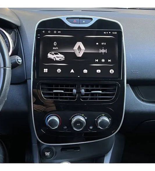 Renault Zoe >
 /9” Pollici - Mascherina Inclusa - Autoradio 2 Din Android Auto + Carplay / Stereo Touch 8/256GB | Navigatore GPS + Bluetooth + Wifi Ventola raffreddamento
