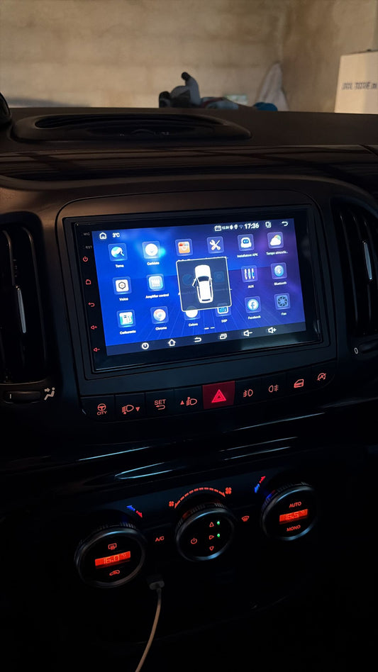 500l KIT AUTORADIO 4-64 GIGA in POI BLUETOOTH, USB, centralina canbas per recupero dei comandi al volante