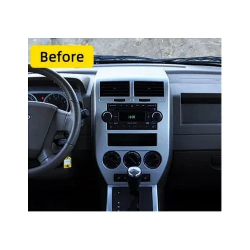 Autoradio   per   Jeep   Compass   Patriot   10.1"   |   2007-2009   |   Android   |   Bluetooth   |   CarPlay   |   Android   Auto   |  4-64GBRam