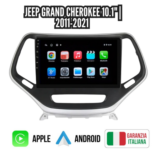Autoradio   per   Jeep   Grand   Cherokee   9” |   2011-2021   |   Android   |   Bluetooth   |   CarPlay   |   Android   Auto   |   2GB/4GB/8GB   Ram