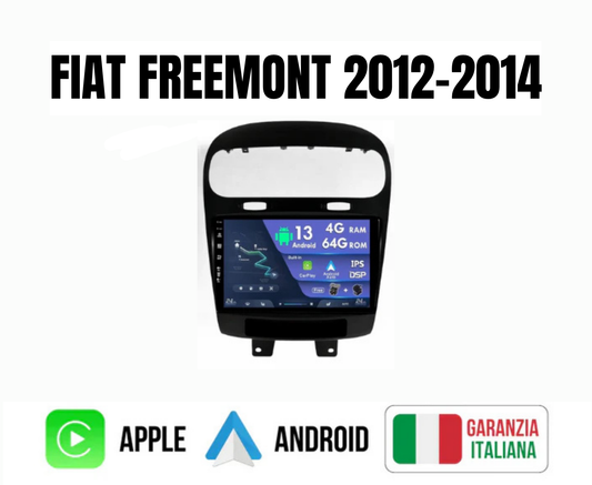 FIAT Freemont 2012-2014 9'' Touch Screen Android Octa Core Car Stereo CarPlay/DSP integrato WiFi/GPS/-4GB RAM+64G ROM + microfono esterno