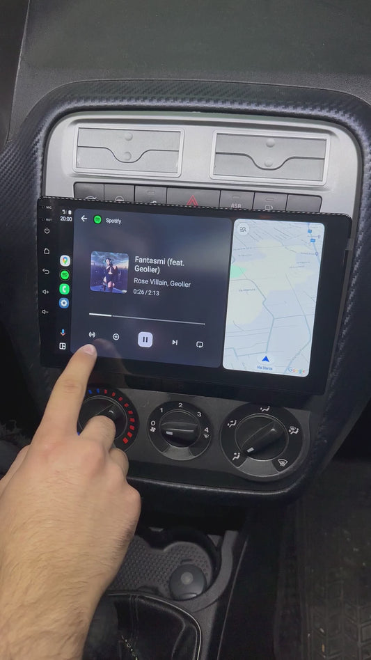 Autoradio   per   Fiat   Grande   Punto   9"   |   2004-2012   |   Android   |   Bluetooth   |   CarPlay   |   Android   Auto   |   4-64GB   Ram