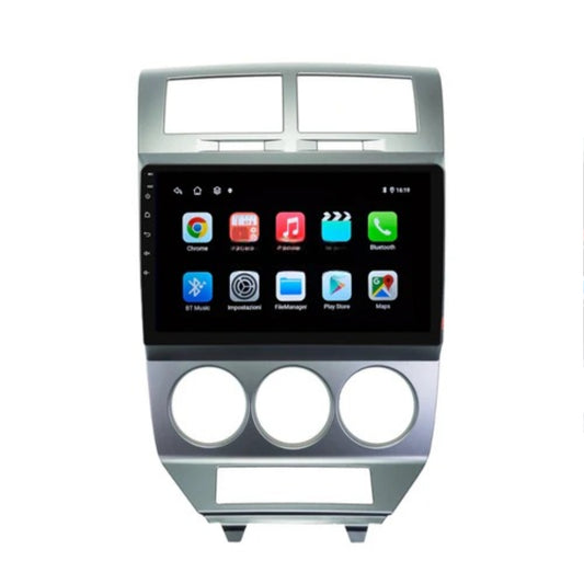 Autoradio   per   Jeep   Compass   Patriot   10.1"   |   2007-2009   |   Android   |   Bluetooth   |   CarPlay   |   Android   Auto   |  4-64GBRam