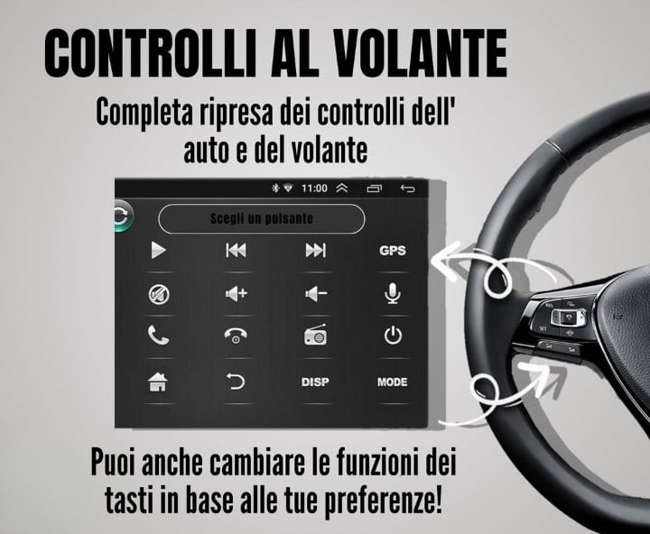 Fiat Doblò (2010-2015) 9 pollici | Mascherina Inclusa Autoradio 2 Din Android auto + Carplay / Stereo Touch 8/256gb - | Navigatore GPS + Bluetooth + Wifi