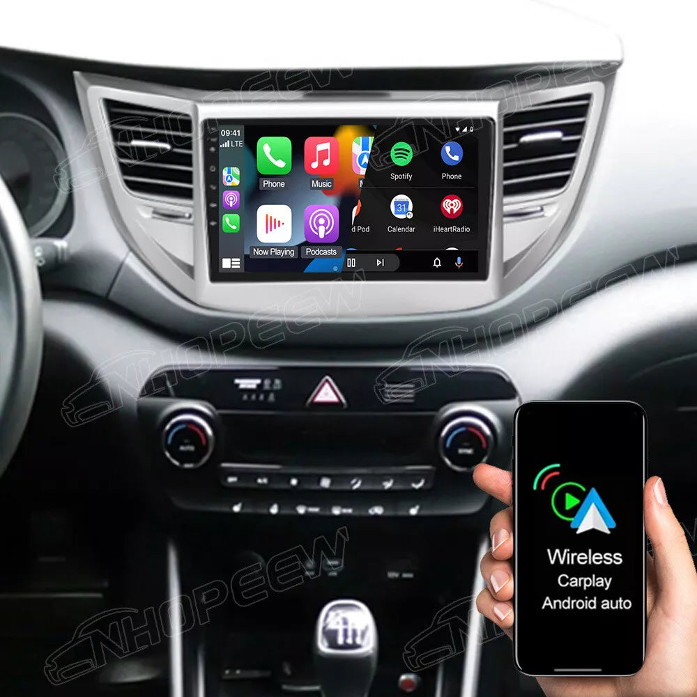 Hyundai Tucson 2016 in poi 7" pollici | Mascherina Inclusa - Autoradio 2 Din Android auto + Carplay 4-64GB