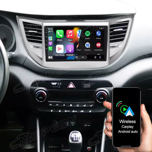 Hyundai Tucson 2016 in poi 7" pollici | Mascherina Inclusa - Autoradio 2 Din Android auto + Carplay 4-64GB