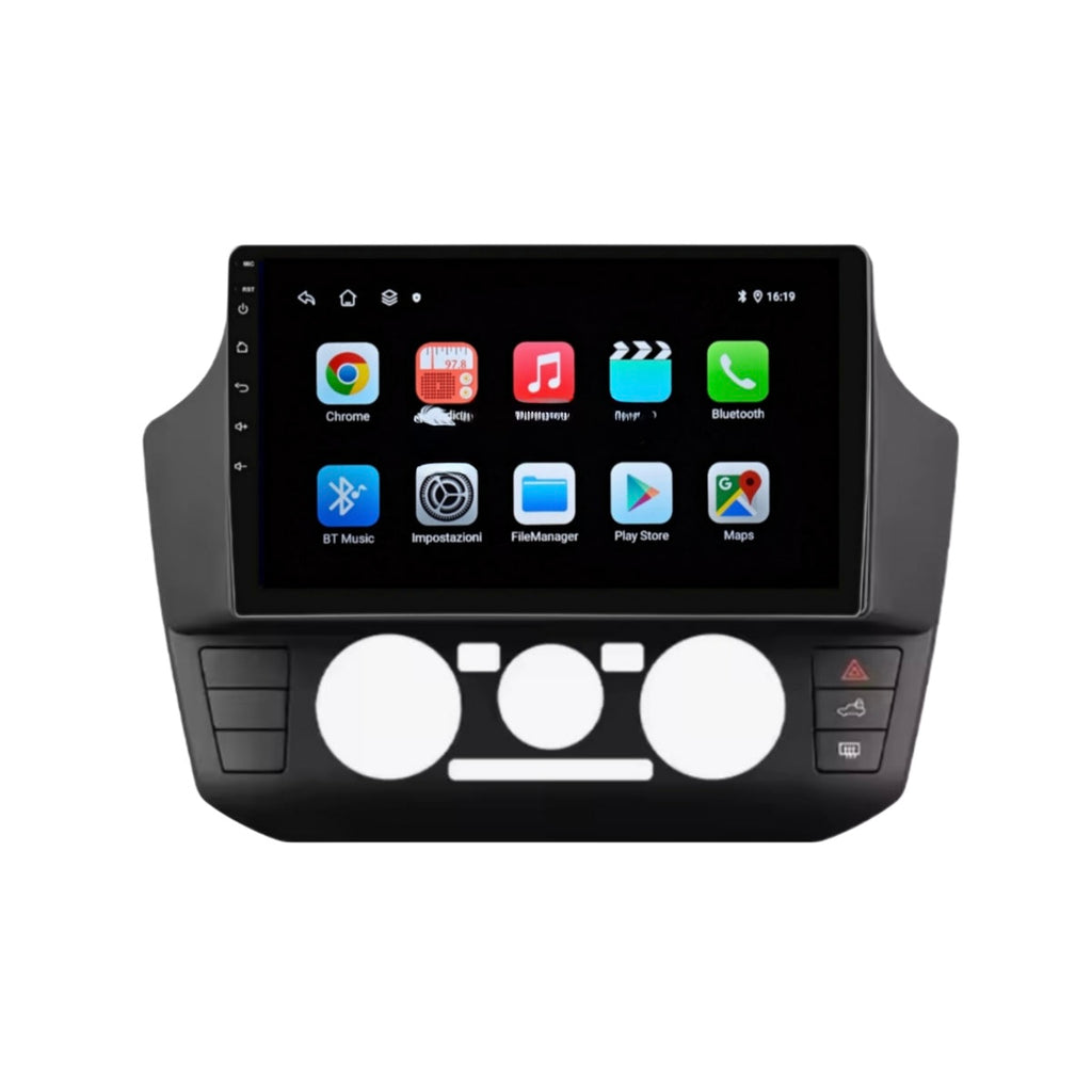 Volkswagen Up | 9” Pollici - Mascherina Inclusa - Autoradio 2 Din Android Auto + Carplay / Stereo Touch  | Navigatore GPS + Bluetooth + Wifi