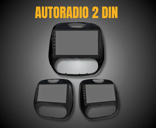 Renault Captur 1 (2016/2019) | 9 Pollici - Mascherina inclusa - Autoradio 2 Din Android auto + Carplay / Stereo Touch 4/64gb | Navigatore GPS + Bluetooth + Wifi