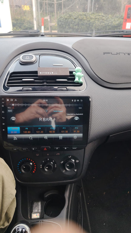 Autoradio per punto evo 9"- dal 2009-2017 Android 13- 4GB RAM - 64 GB rom- Carplay/android auto wireless