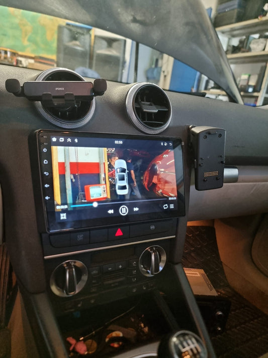 Audi a3 /8p/rs3/Sportback (2003/2013) | 9 pollici - Mascherina Inclusa Autoradio 2 Din Android auto + Carplay / Stereo Touch 8-256GB | Navigatore GPS + Bluetooth + Wifi