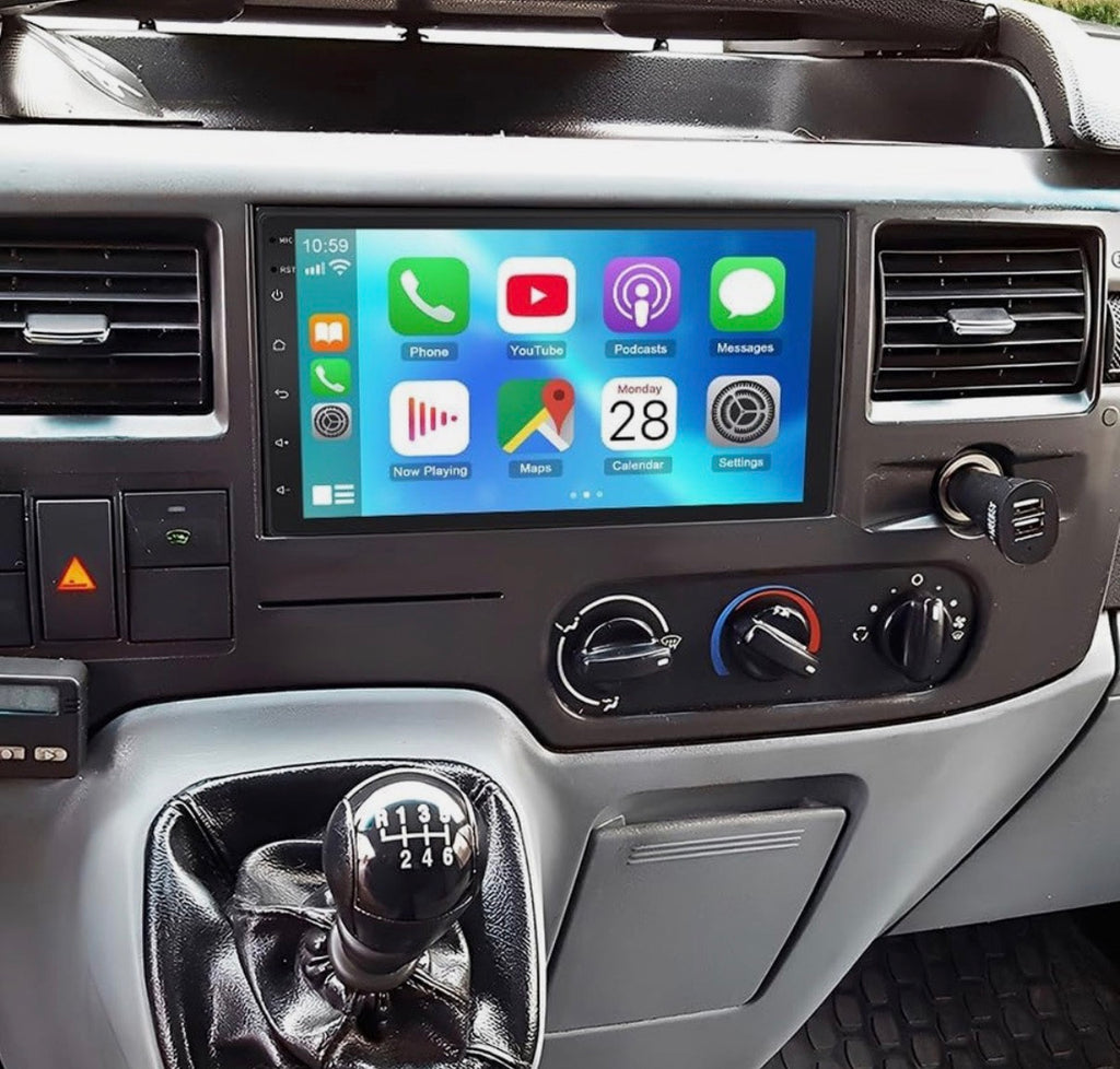 FORD TRANSIT 7”|   2007-2014   |   Android   |   Bluetooth   |   CarPlay   |   Android   Auto   |   /8GB/256G   Ram +