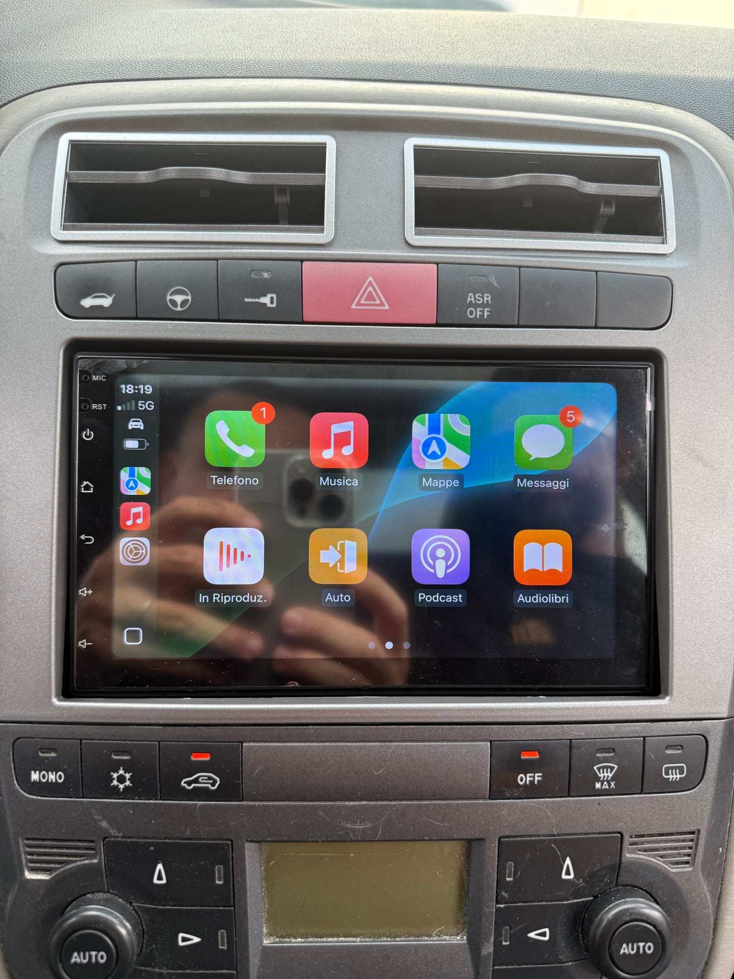 Fiat grande punto anno 2004-2012 Carplay/androdi auto compelto di tutto