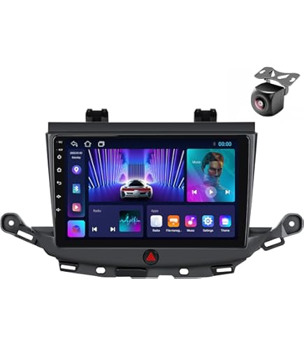 Grandland X 2020/ 9” Pollici - Mascherina Inclusa - Autoradio 2 Din Android Auto + Carplay / Stereo Touch 8/256GB | Navigatore GPS + Bluetooth + Wifi