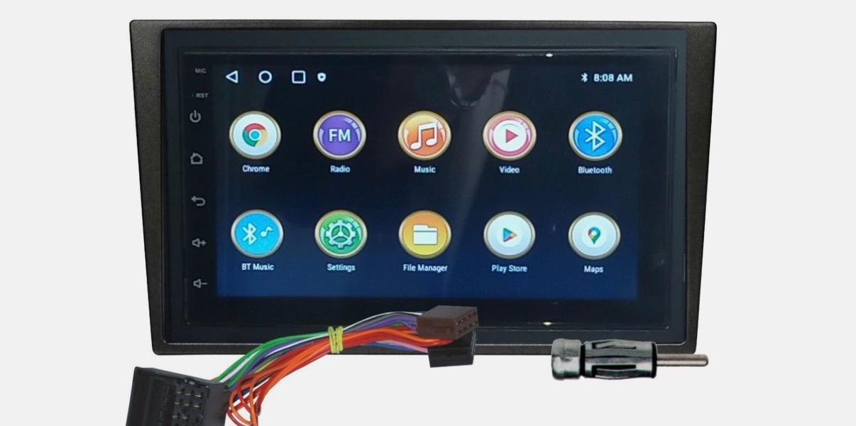 Opel agila anno 2001> /7” Pollici - Mascherina Inclusa - Autoradio 2 Din Android Auto + Carplay / Stereo Touch  | Navigatore GPS + Bluetooth + Wifi Ventola raffreddamento