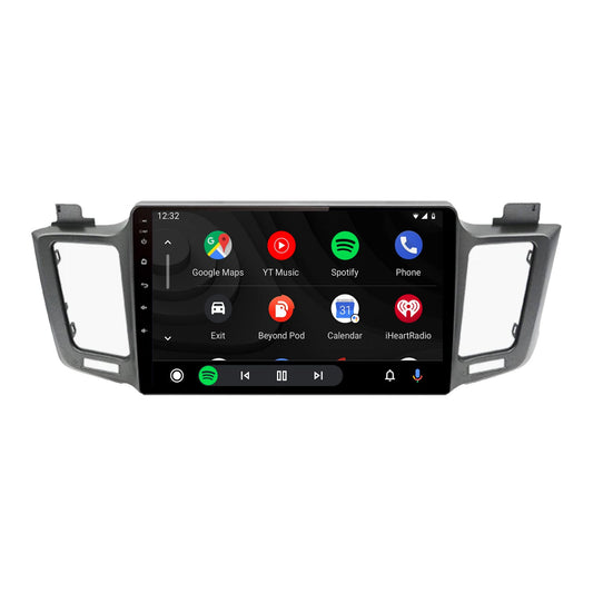 Rav4 2017 /9” Pollici - Mascherina Inclusa - Autoradio 2 Din Android Auto + Carplay / Stereo Touch 8/256GB | Navigatore GPS + Bluetooth + Wifi Ventola raffreddamento