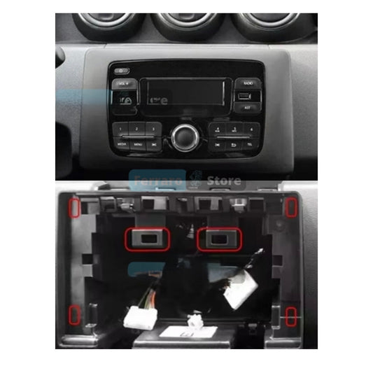 Dacia duster 2022| 9” Pollici - Mascherina Inclusa - Autoradio 2 Din Android Auto + Carplay / Stereo Touch  | Navigatore GPS + Bluetooth + Wifi