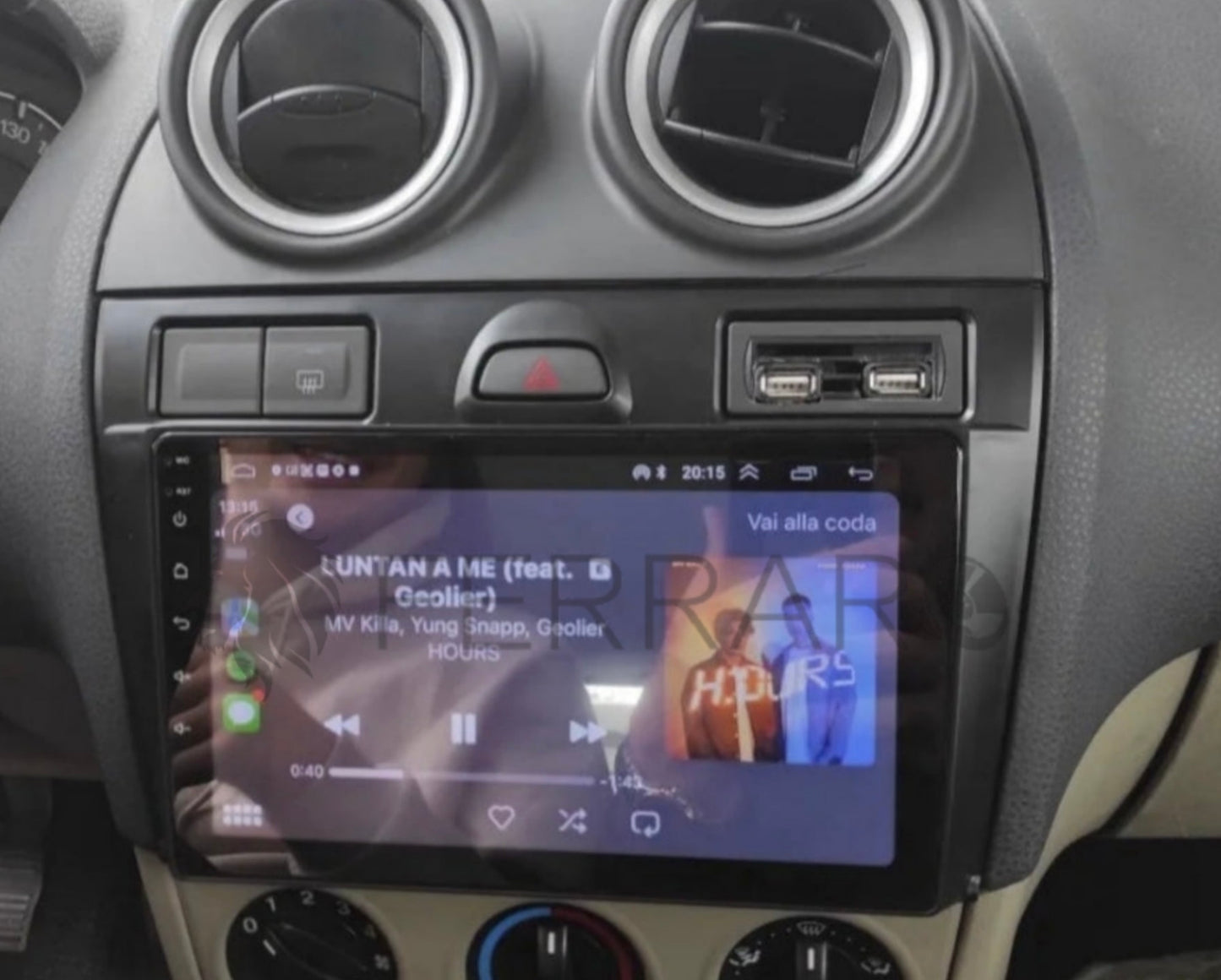 Ford focus 2006> 9” Pollici - Mascherina Inclusa - Autoradio 2 Din Android Auto + Carplay / Stereo Touch| Navigatore GPS + Bluetooth + Wifi