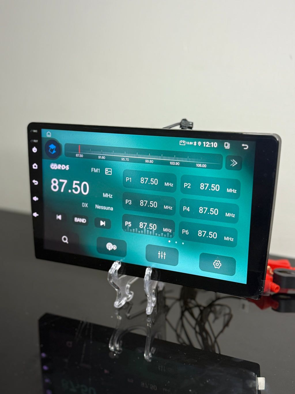 Autoradio 2 din 9” 4/64GB 8octacore processore snapdragon con ventola posteriore per raffreddamento hardware radio Rds CarPlay+android auto