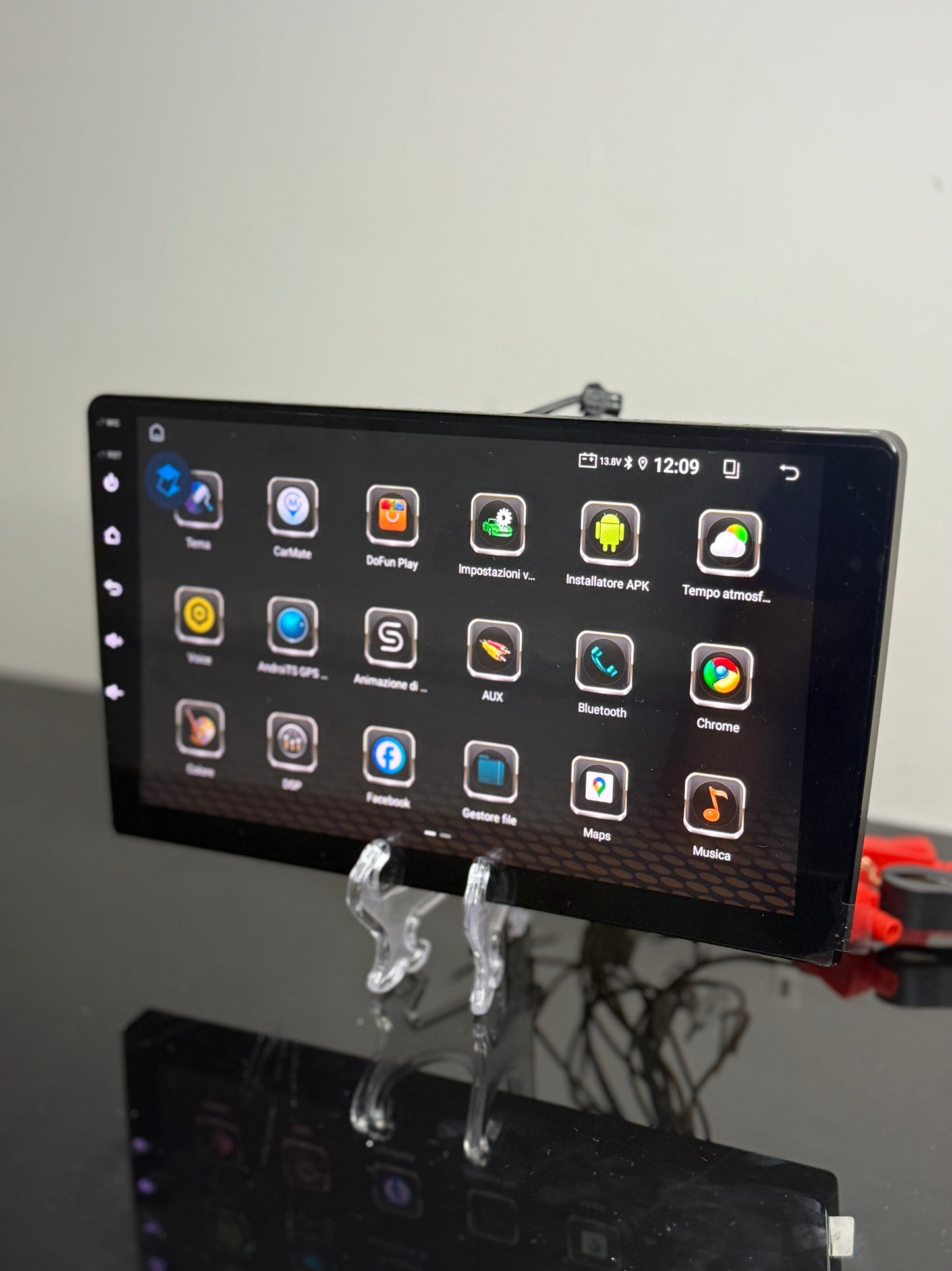 Autoradio 2 din 9” 4/64GB 8octacore processore snapdragon con ventola posteriore per raffreddamento hardware radio Rds CarPlay+android auto