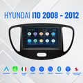 AUTORADIO ANDROID 7"4-64 GIGA PER HYUNDAI I10 2008 AL 2012 BLUETOOTH USB KIT PLUG & PLAY