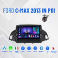 AUTORADIO NAVIGATORE 9" FORD C-MAX 2013 in poi  ANDROID 13- 4GB RAM  64GB ROM IPS DSP CARPLAY