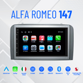 Alfa 147 schermo 7”Pollici - Mascherina Inclusa - Autoradio 2 Din  8-256Gb- KIT Completo Per L'installazione INCLUSO - Android Auto + Carplay /  | Navigatore GPS + Bluetooth + Wifi + USB