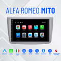Alfa Romeo Mito (2008/2017) | 7'' Pollici - Mascherina inclusa - Autoradio 2 Din Android auto + Carplay / Stereo Touch 4/64GB | Navigatore GPS + Bluetooth + Wifi