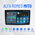 Alfa Romeo Mito (2008/2017) | 9 Pollici - Mascherina inclusa - Autoradio 2 Din Android auto + Carplay / Stereo Touch 4/64GB | Navigatore GPS + Bluetooth + Wifi