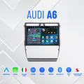 Audi A6 Pollici - Mascherina Inclusa Autoradio 2 Din Android Auto + Carplay / Volkswagen Stereo Touch  | Navigatore GPS + Bluetooth + Wifi