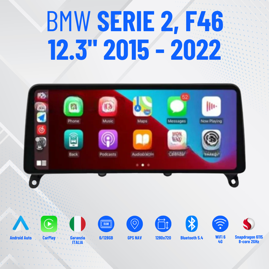 Autoradio   per   BMW   Serie   2,   F46   12.3"   |   2015-2022