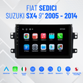 Autoradio   per   Fiat   Sedici   |   Suzuki   SX4   9"   |   2005-2014   |   Android   |   Bluetooth   |   CarPlay   |   Android   Auto   |  4-64GB   Ram