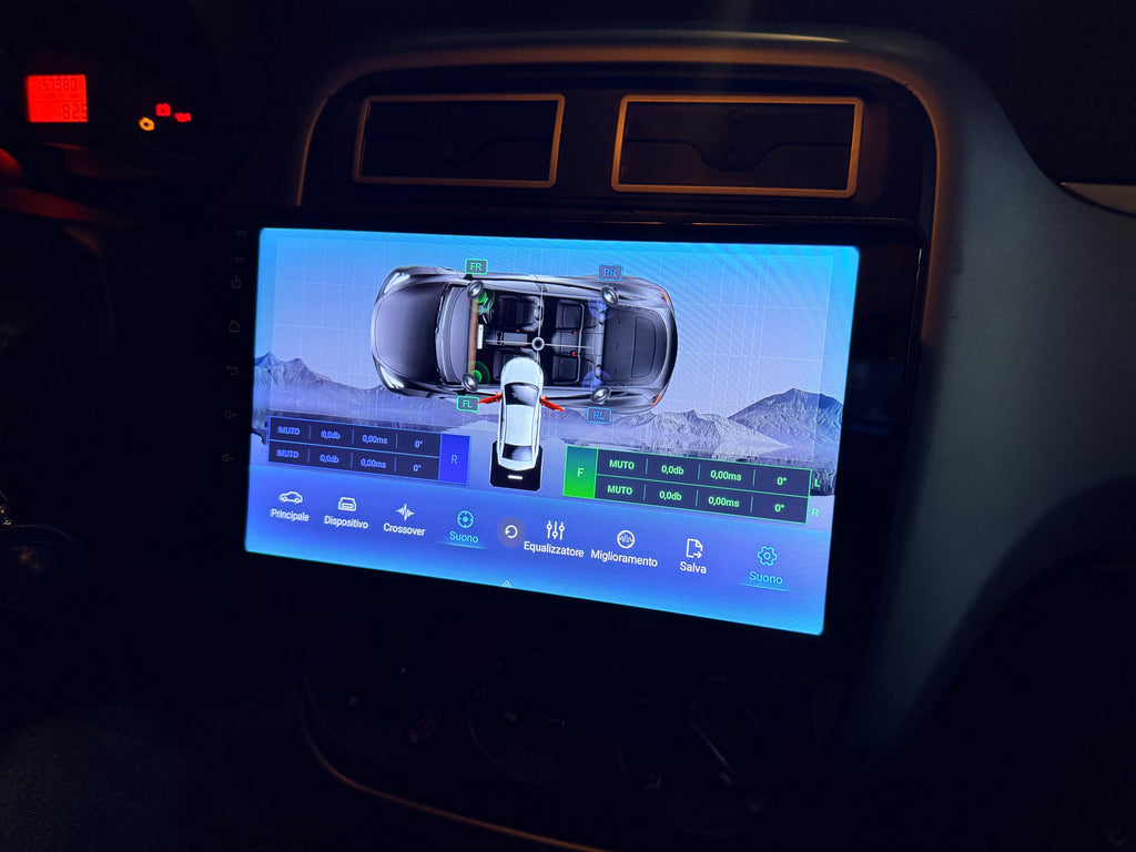 Autoradio   per   Fiat   Grande   Punto   9"   |   2004-2012   |   Android   |   Bluetooth   |   CarPlay   |   Android   Auto   |   4-64GB   Ram