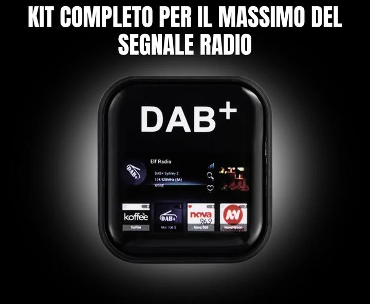 DAB+ USB Type C - Kit Completo